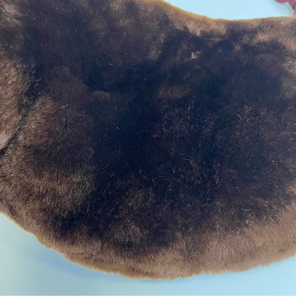 Vintage 40s Glam Luxury Beaver Fur
Clutch Hand Warmer Muff Handbag Bag
Evening - Picture 9 of 11